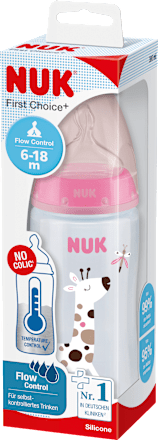 Babyflasche First Choice+ 6-18 Monate 300 ml sortiert NUK