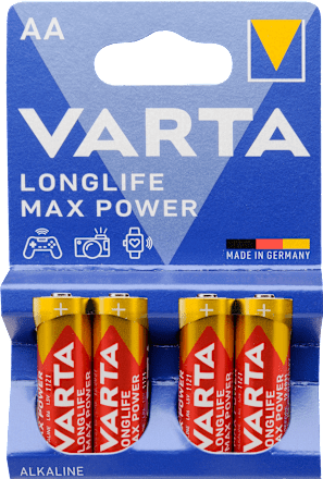 Longlife MAX power elem AA Varta