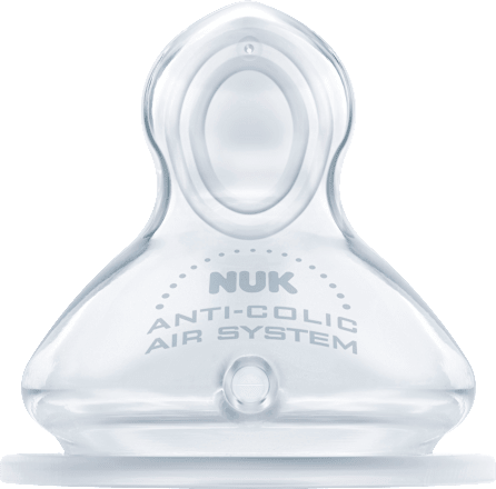 Trinksauger First Choice+ Silikon, Gr. M (Milch), 0-6 Monate NUK