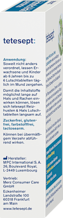 Reizhusten & Hals Lutschtabletten tetesept