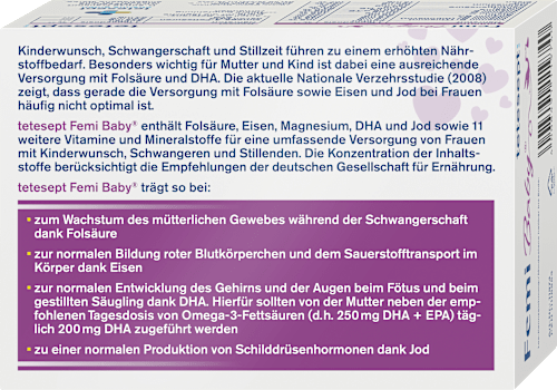 Femi Baby Kapseln & Tabletten je 30 St tetesept