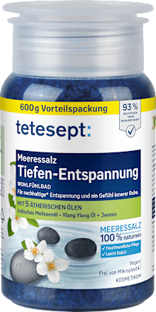 Badesalz Meeressalz Tiefenentspannung tetesept