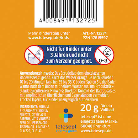 Kinder Badezusatz Farbenspiel Bad Chamäleon tetesept: KIDS
