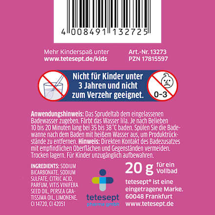 Kinder Badezusatz Farbenspiel Bad Chamäleon tetesept: KIDS