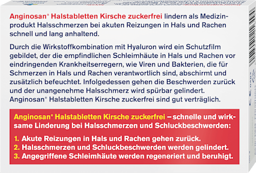 Anginosan Halstabletten Kirsche zuckerfrei tetesept