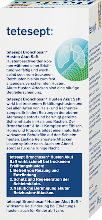 Bronchosan Husten Saft Akut  tetesept