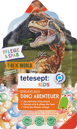 Kinder Badezusatz Sprudelbad T-Rex World tetesept: KIDS