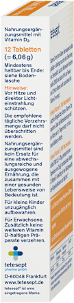 Vitamin D3 7000 I.E. Wochendepot Tabletten 12 St tetesept