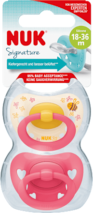 Schnuller Signature 18-36 Monate sortiert NUK