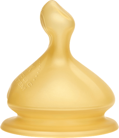 Trinksauger First Choice Plus Latex, Gr. M (Milch), 0-6 Monate NUK
