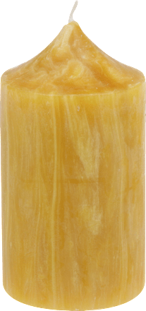 Kerze aus 100 % Bienenwachs mit Struktur (8 cm) Dekorieren & Einrichten