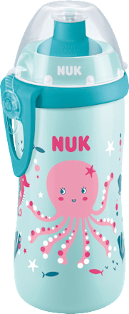 Trinklernflasche Junior Cup Color Change türkis, ab 3 Jahren, 300 ml  NUK