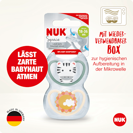 Schnuller Space 18-36 Monate sortiert NUK