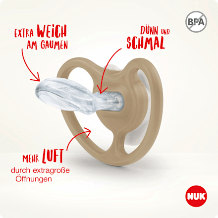 Schnuller Space 18-36 Monate sortiert NUK