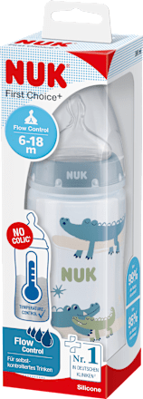 Babyflasche First Choice+ 6-18 Monate 300 ml sortiert NUK