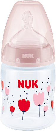 First Choice + bočica za bebe, 0 - 6 mj., više vrsta, 150 ml. NUK