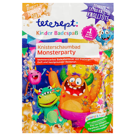 Monsterparty dečija pucketava i penušava kupka  tetesept: KIDS