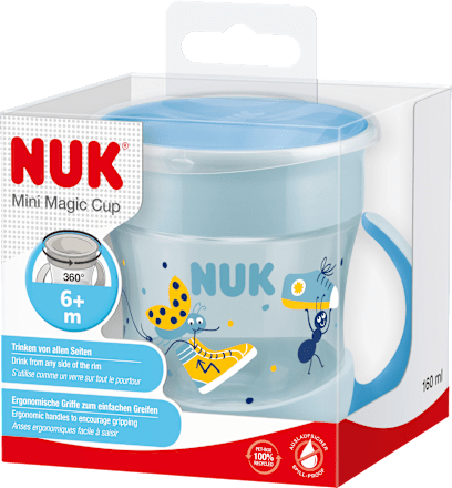 Trinklernbecher Mini Magic Cup 6+ Monate 160 ml sortiert NUK
