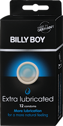 Dodatno navlaženi kondomi za bolj naraven občutek  BILLY BOY