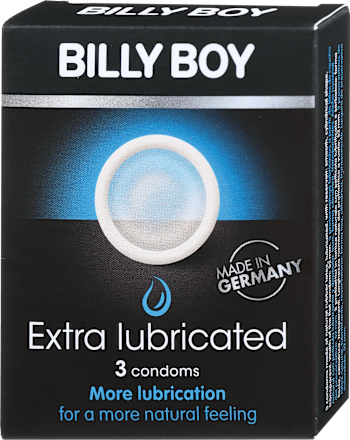Dodatno navlaženi kondomi za bolj naraven občutek 3/1 BILLY BOY