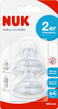 Trinksauger Silikon, ab 6 Monaten NUK