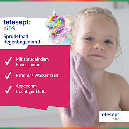 Kinder Badezusatz Sprudelbad Regenbogenland tetesept: KIDS