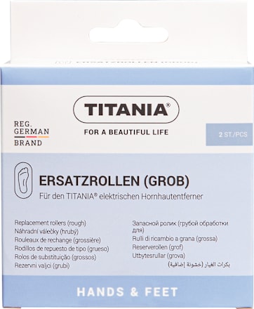 Uložak za električnu turpiju za stopala - ekstra grubi TITANIA