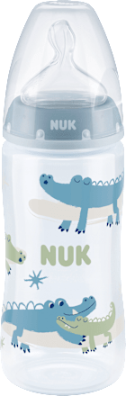 Babyflasche First Choice, blau, 6-18 Monate, 300ml NUK
