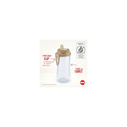 Trinklernflasche Disney Lion King Kiddy Cup, beige, ab 12. Monat, 300ml NUK