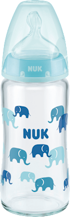 Babyflasche aus Glas First Choice+ 0-6 Monate 240 ml sortiert NUK