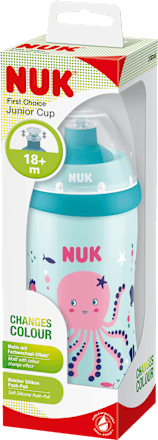 Trinkflasche Kinder First Choice Junior Cup Farbwechsel 300 ml sortiert NUK