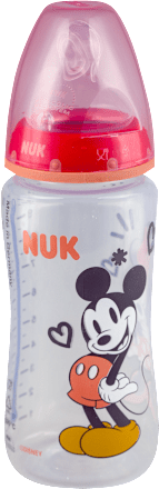 Mickey Mouse plastična flašica za bebe, od 6-18 meseci, zapremina: 300ml, više vrsta NUK