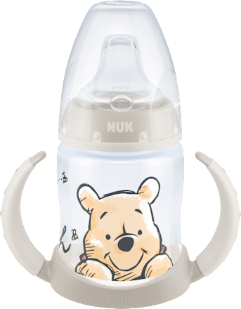 Trinklernflasche First Choice Disney Temperature Control, beige, 6-18 Monate, 150ml NUK