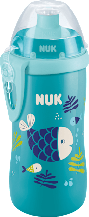 Trinklernflasche Junior Cup Color Change türkis, ab 3 Jahre, 300 ml  NUK