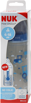 Biberon NUK First Choice+ 150ml - Anti-Colica, Controllo Temperatura, Senza BPA - Foto 2