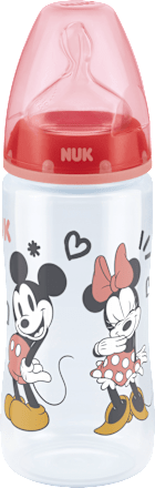 Babyflasche First Choice, rot, 6-18 Monate, 300ml  NUK