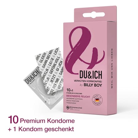 Kondome Du&Ich Premium besonders Feucht BILLY BOY