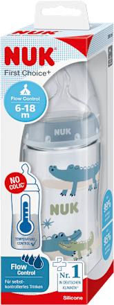 lahev First Choice+ s kontrolou teploty 6-18m NUK