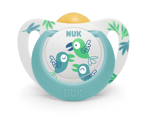 Бебешка залъгалка в кутийка, 6-18 м., различни цветове/мотиви NUK