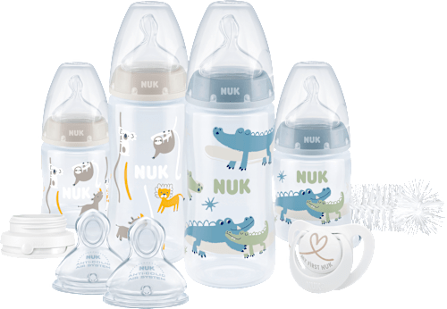 Starterset First Choice Temp.Control blau NUK