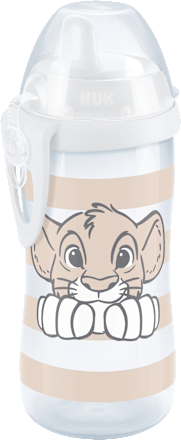 Trinklernflasche Disney Lion King Kiddy Cup, beige, ab 12. Monat, 300ml NUK