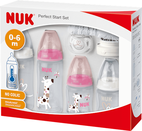 Starterset First Choice Temp.Control rosa NUK