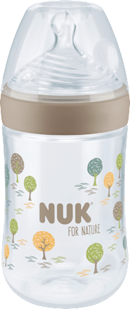 Babyflasche for Nature, braun, 0-6 Monate, 260ml NUK