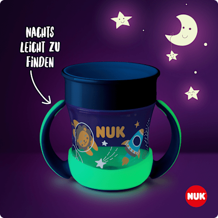 Trinklernbecher Mini Magic Cup Night blau, 160 ml NUK