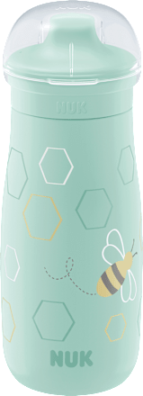Неразливаща чаша за пиене Mini-Me Sip, цвят мента, 9+м NUK