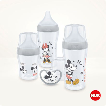 Flaschen- und Schnuller-Set Perfect Match Disney Mickey 4tlg NUK