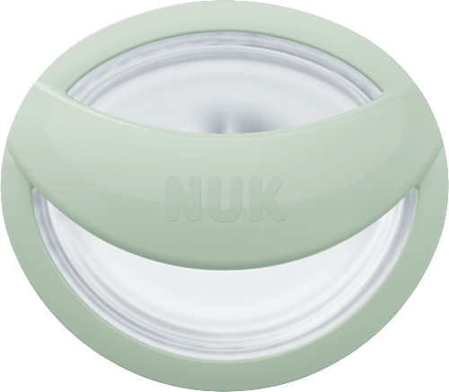 Schnuller Mommy Feel Silikon, mint/weiß, Gr.1 , 0-9 Monate NUK