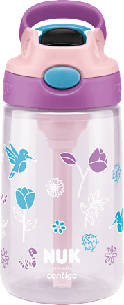 Strohhalmflasche Easy Straw rosa 420 ml NUK