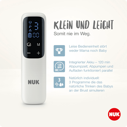 Milchpumpe elektrisch soft & easy NUK