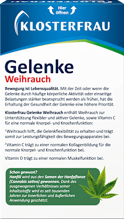 Gelenke Curcuma + Weihrauch Klosterfrau